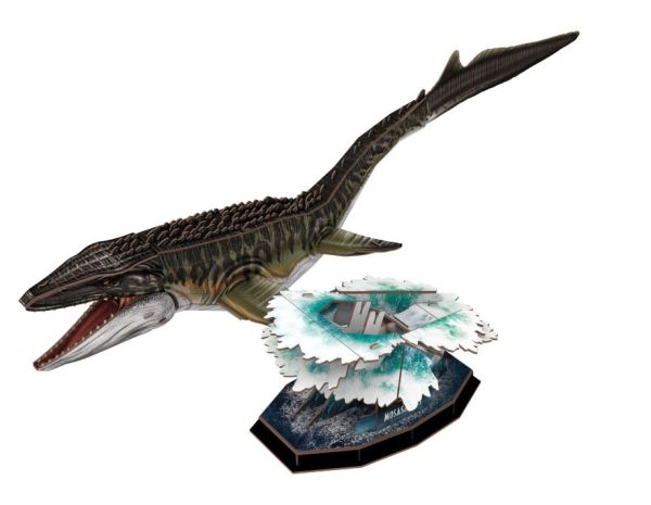 REV00244 - Rompecabezas 3D de 83 piezas - JURASSIC WOLLD - Mosasaurio - 1
