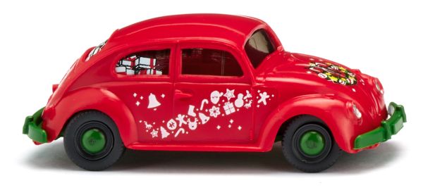 WIK003003 - VOLKSWAGEN Beetle 1200 rojo - Modelo de Navidad - 1