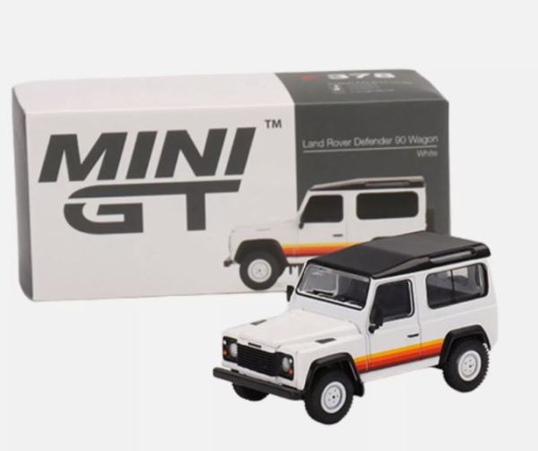 MGT00378-R - LAND ROVER Defender 90 wagon RHD Blanco - 1