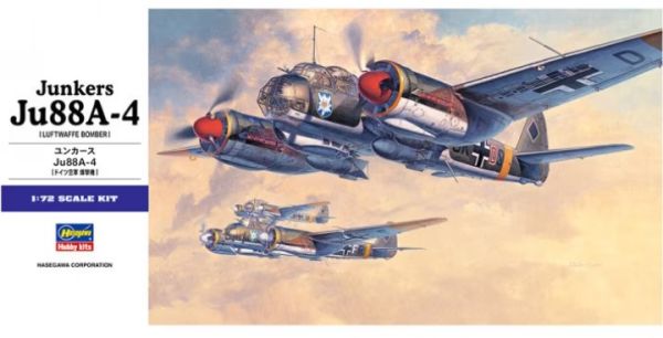 HAW00555 - Avión Junkers Ju88A-4 para ensamblar y pintar - 1