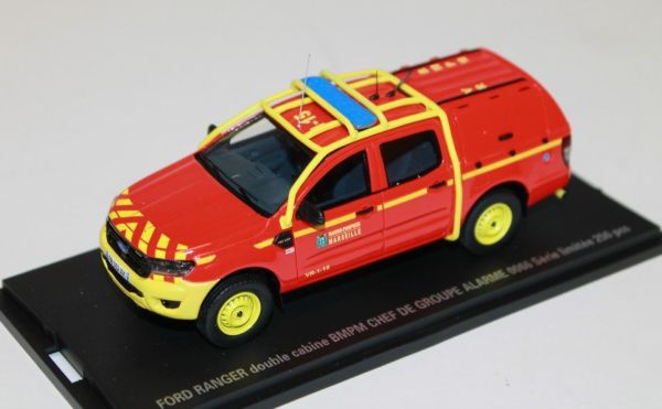 ALARME0066 - FORD Ranger Doble Cabina BMP de Marseille Group Leader - Limitado a 250 piezas - 1