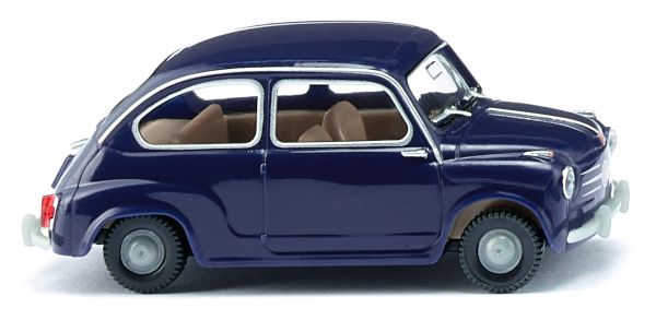 WIK009907 - FIAT 600 Azul oscuro - 1