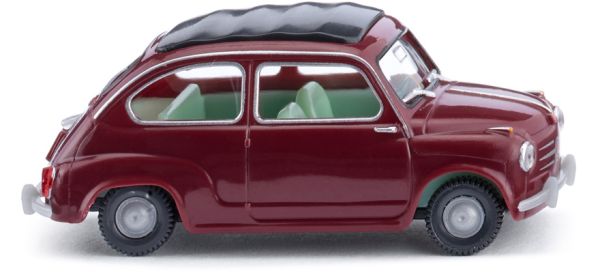 WIK009908 - FIAT 600 Rojo oscuro - 1