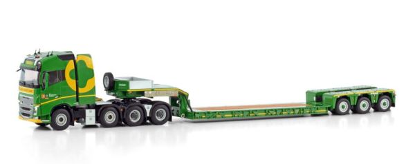 WSI01-4200 - VOLVO FH4 Globetrotter 8x4 con plataforma baja ZWATRA de 3 ejes - 1