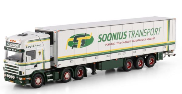WSI01-4870 - Remolque refrigerado de 3 ejes SCANIA Serie 4 Topline 6x2 con SOONIUS Transport - 1