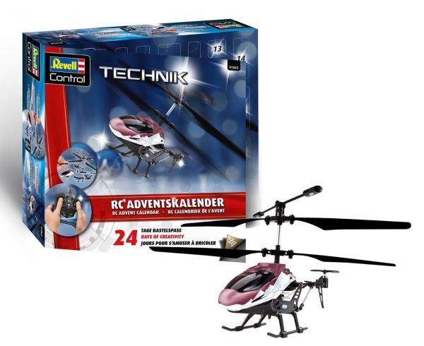 REV01062 - Calendario de adviento radiocontrolado: Helicóptero, 2025 para armar - 1
