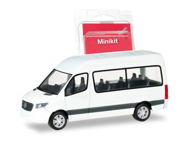 HER013468 - MERCEDES-BENZ Sprinter Bus HD bianco - IN KIT - 1