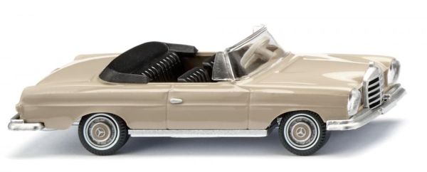 WIK015304 - MERCEDES-BENZ 280 SE descapotable beige crema - 1