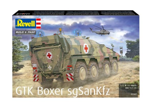 REV03362 - Vehículo militar GTK Boxer sgSanKfz para montar y pintar - 1
