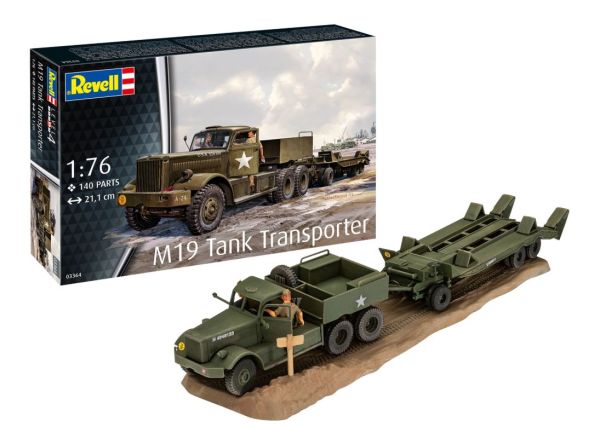 REV03364 - Transportador de tanques M19 para montar y pintar - 1