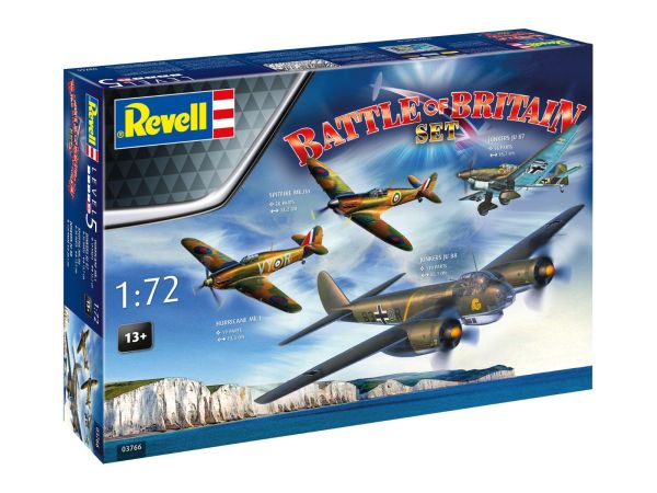 REV03766 - Set de la Batalla de Inglaterra - 85.º Aniversario para montar y pintar - 1