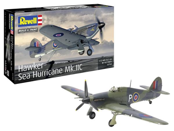 REV03768 - Avión militar HAWKER Sea Hurricane Mk.IIC para montar y pintar - 1