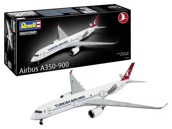 REV03773 - Avión AIRBUS A350-900 - Turkish Airlines para montar y pintar - 1