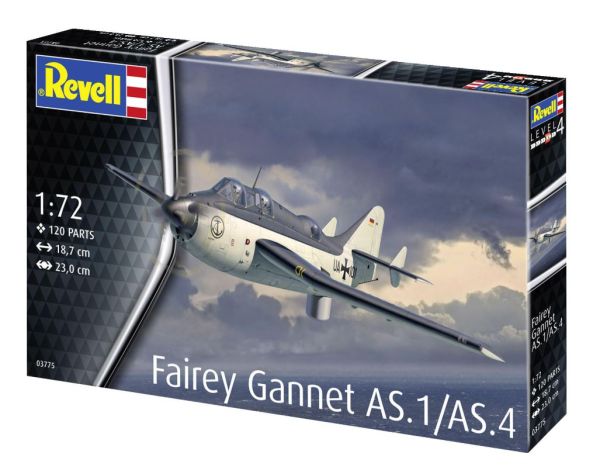 REV03775 - Avión de combate FAIREY Gannet AS.1/AS.4 para montar y pintar - 1