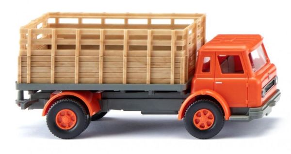 WIK044604 - Transportador de ganado International Harvester - naranja - 1