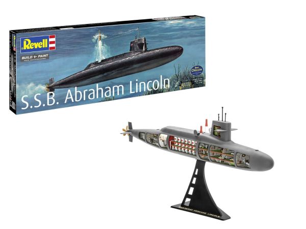 REV05185 - S.S.B. Abraham Lincoln para armar y pintar - 1