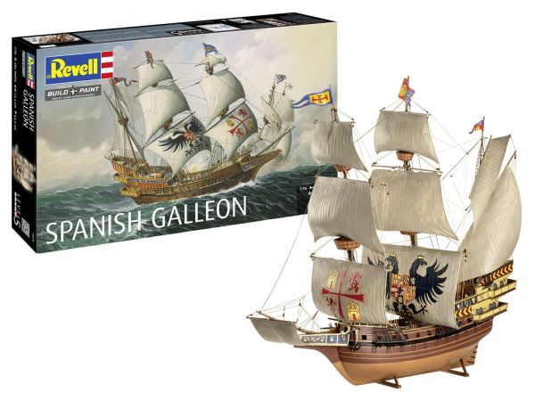 REV05620 - Galeón español para montar y pintar - 1