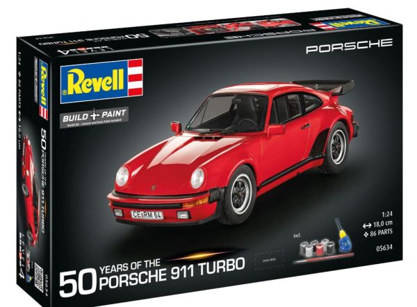 REV05634 - PORSCHE 911 Turbo - Kit 50.º Aniversario con Pintura - 1