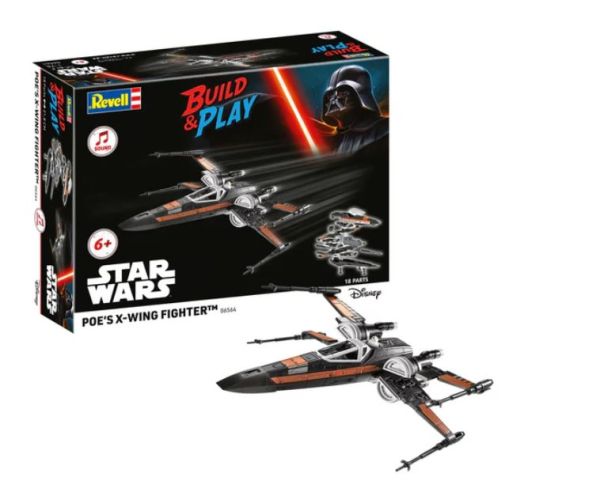REV06564 - Caza X-Wing de Poe de STAR WARS para construir con sonido - 1