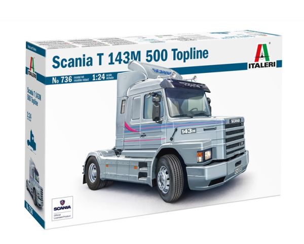 ITA0736 - SCANIA T143M 500 Topline 4x2 para montar y pintar - 1