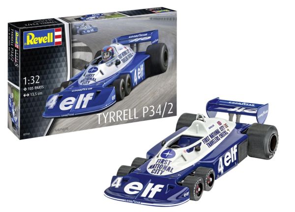 REV07741 - Coche TYRELL P34/2 para montar y pintar - 1