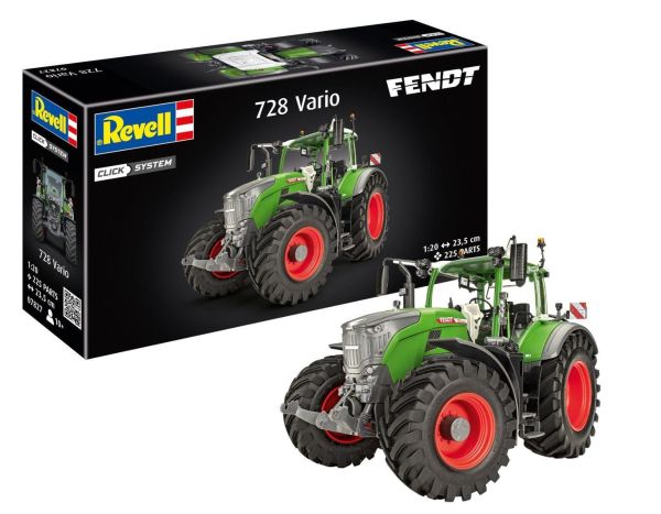 REV07827 - Fácil clic - FENDT 728 Vario - 212 piezas - 1