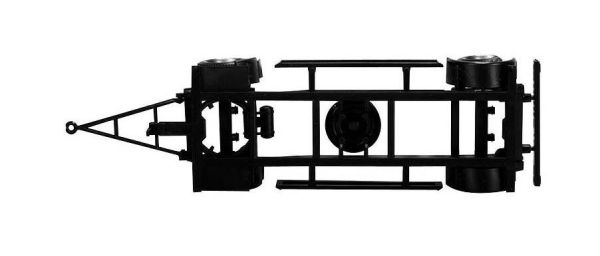 HER080835 - Telaio del rimorchio con assi da 7,45 m - 1