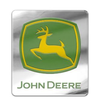 MCWCF0890321 - Emblema gris del coche John Deere - 1