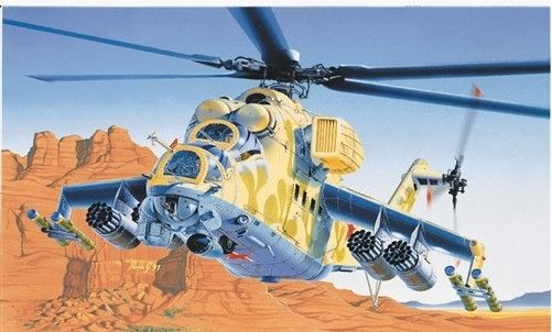 ITA0014 - MIL-24 Hind D/E para montar y pintar - 1