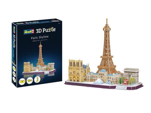 REV00141 - PUZZLE 3D 114 Piezas Techos de Paris - 1