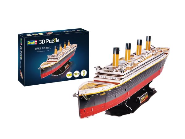 REV00170 - Rompecabezas 3D de 113 piezas Titanic - 1
