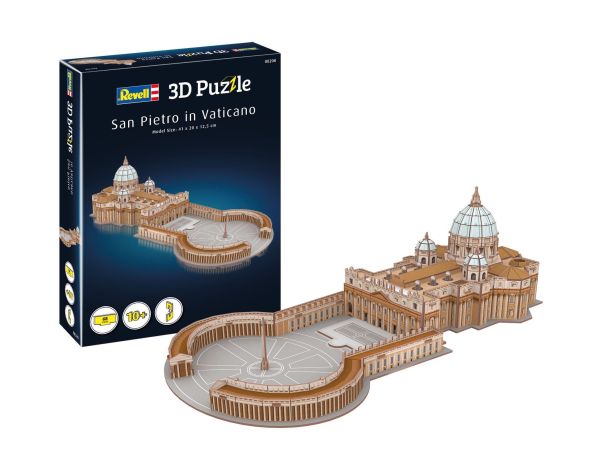 REV00208 - Puzzle 3D 68 Piezas San Pedro en el VATICANO - 1