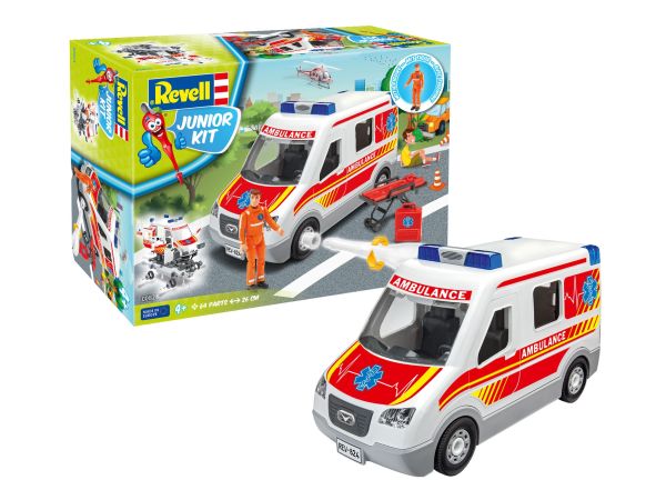 REV00824 - Ambulancia con minifigura para construir - 1