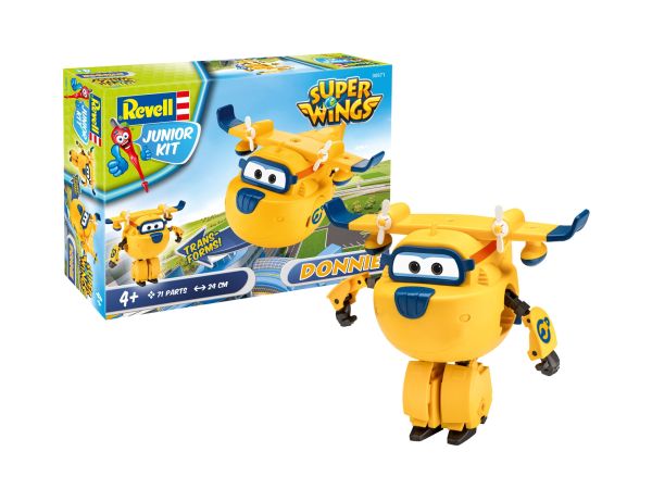 REV00871 - Avión Donnie de SUPER WINGS construible - 1