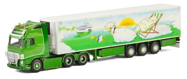 WSI01-2177 - VOLVO FH3 Gl. XL 6x2 con remolque frigorífico 3 Ejes GIEL VAN DER VOORT - 1