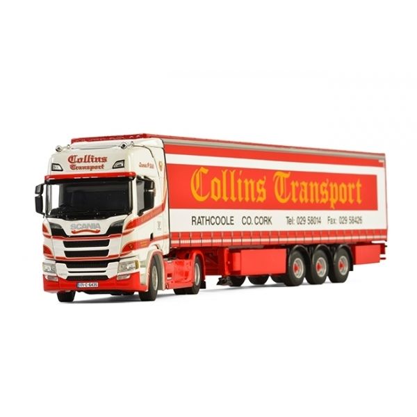 WSI01-2295 - SCANIA S Highline con remolque basculante de 3 ejes COLLINS TRANSPORT - 1