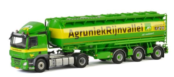 WSI01-2480 - DAF CF My 2017 4x2 con remolque silo 3 ejes AGRUNIEKRIJNVALLEI - 1