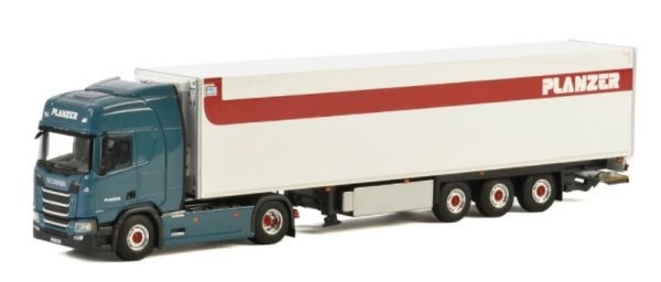 WSI01-2543 - SCANIA R Highline CR20H 4x2 con remolque frigorífico 3 Ejes PLANZER - 1