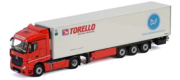WSI01-2903 - MERCEDES Actros M4 4x2 con remolque frigorífico 3 Ejes TORELLO TRANSPORTI SRL - 1