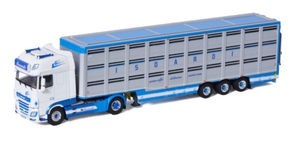 WSI01-3405 - DAF XF SSC My2017 4x2 con remolque para ganado 3 ejes ISOARDI - 1