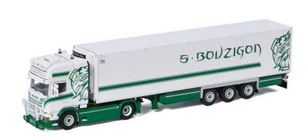 WSI01-3424 - SCANIA R13 Topline 4x2 con remolque frigorífico S. BOUZIGON - 1