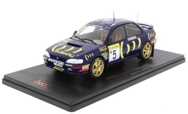 IXO24RAL011A - SUBARU Imprezza 555 #5 Rally Monte Carlo 1995 - 1