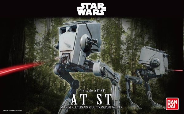 REV01202 - AT-ST STAR WARS Bandai para montar y pintar - 1