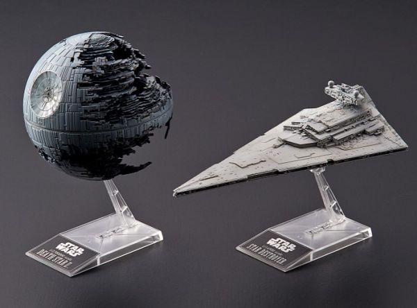 REV01207 - Estrella de la Muerte II + Destructor Estelar Imperial STAR WARS para montar - 1