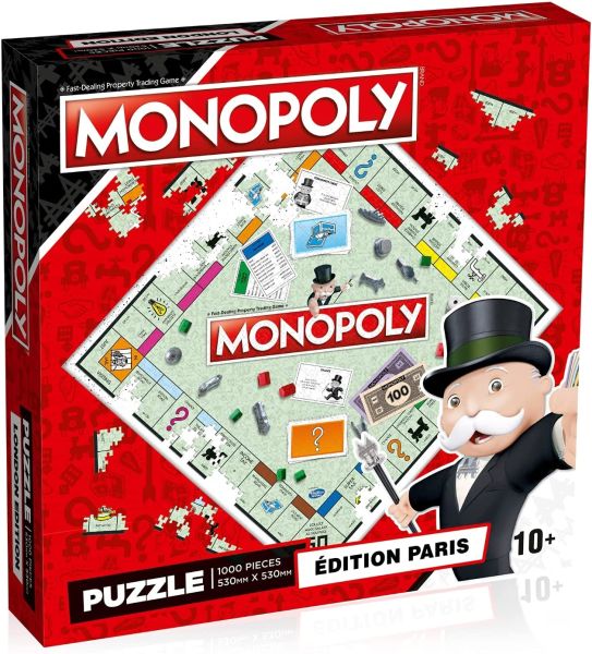 WIN01699 - Puzzle 1000 Piezas MONOPOLY París - 1