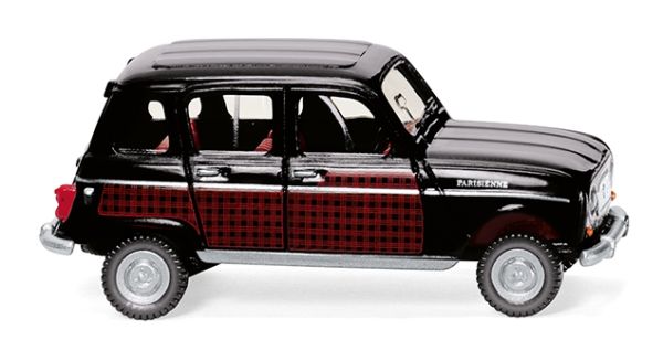 WIK022405 - RENAULT R4 Parisienne negro y rojo - 1