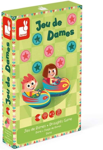 JAN02746 - Juego de damas de madera - 1