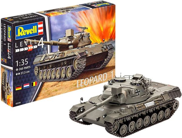 REV03240 - Tanque LEOPARD 1 para montar y pintar - 1