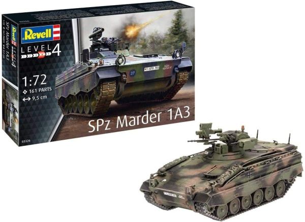 REV03326 - Depósito SPZ MARDER 1A3 para montar y pintar - 1