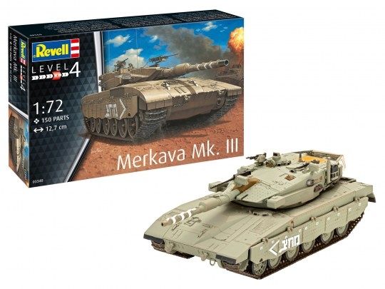 REV03340 - Tanque Merkava Mk.III para montar y pintar - 1